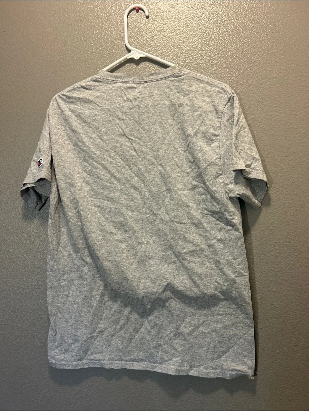 Champion Tennessee Vols Volunteers Smokey Tri Star Grey Tee Shirt Mens Size M - Picture 2 of 3